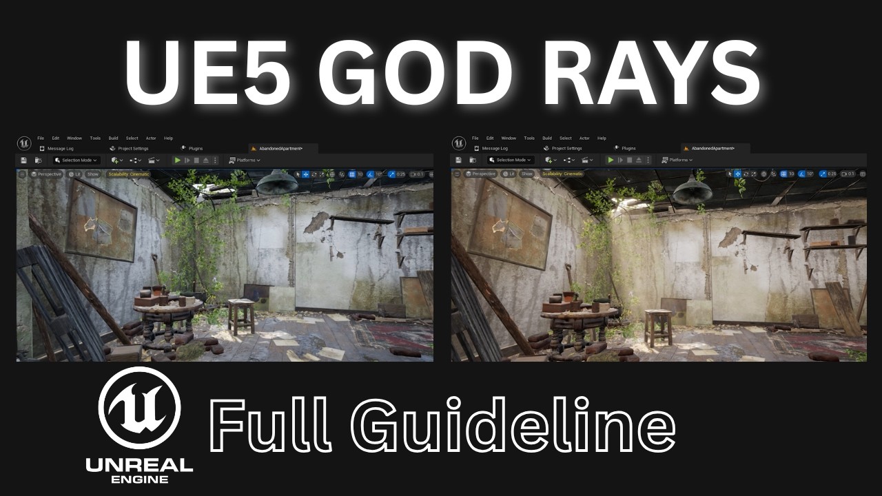 How to Create God Rays in Unreal Engine 5 (Directional Light Tutorial ...