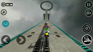 Impossible tracks motor bike stunt - extreme level screenshot 2