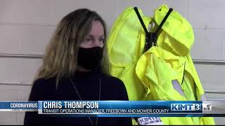 Masks require on public transportation in AUstin