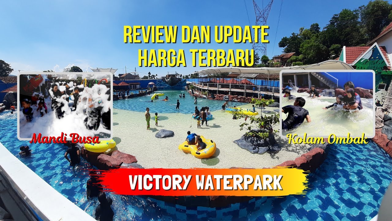 Kolam Renang Victory Waterpark Soreang | Review Terlengkap Dan Terupdate | Ada Kolam Obaknya Loh !!!