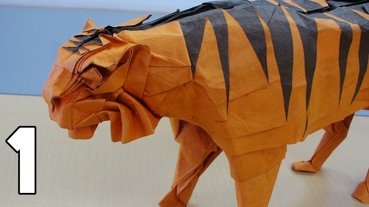 Origami Tiger Tutorial Satoshi Kamiya Part 13