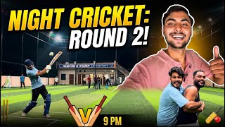 2 TIME NIGHT CRICKET🏏MACH #NightCricket #UnderTheLights #CricketFever #BoxCricket #T20Night