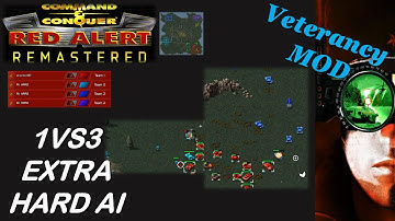 /Command & Conquer Red Alert Remastered/ (Skirmish) 1VS3 EXTRA HARD AI    I  Gold Rush I