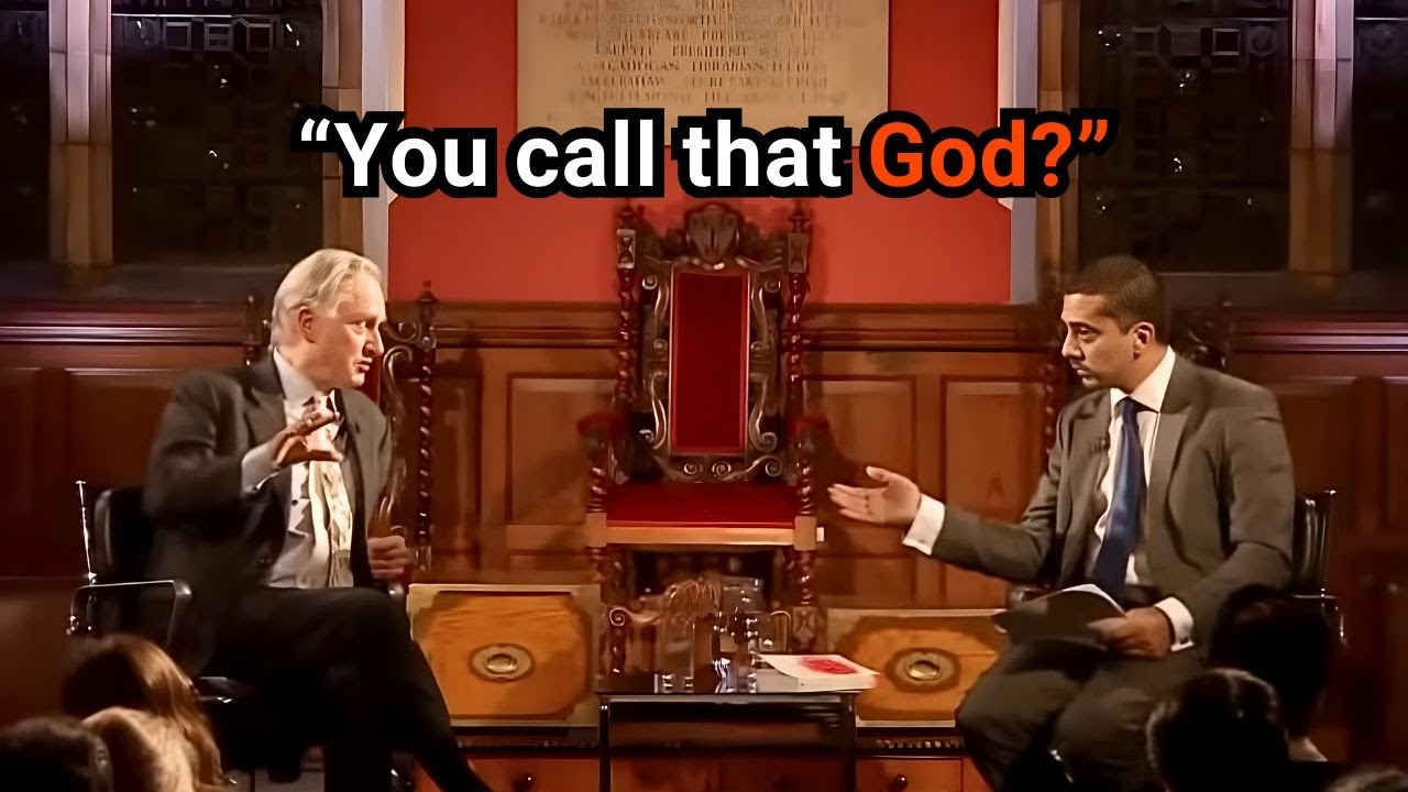 «Это моральный ужас». — Докинз разносит в пух и прах защиту Бога, предложенную его собеседником.