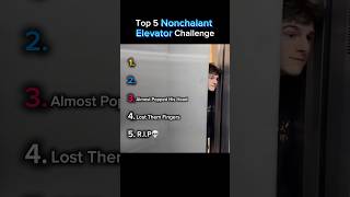 Top 5 Most Nonchalant Elevator Challenge Moments Ever 😳🚪