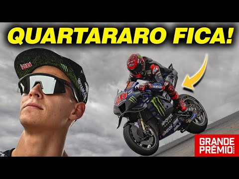 Quartararo RENOVA com Yamaha na MotoGP: APOSTA no projeto ou FALTA DE OPÇÃO? | GP às 10