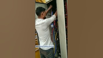 main panel 3 phase testing 440