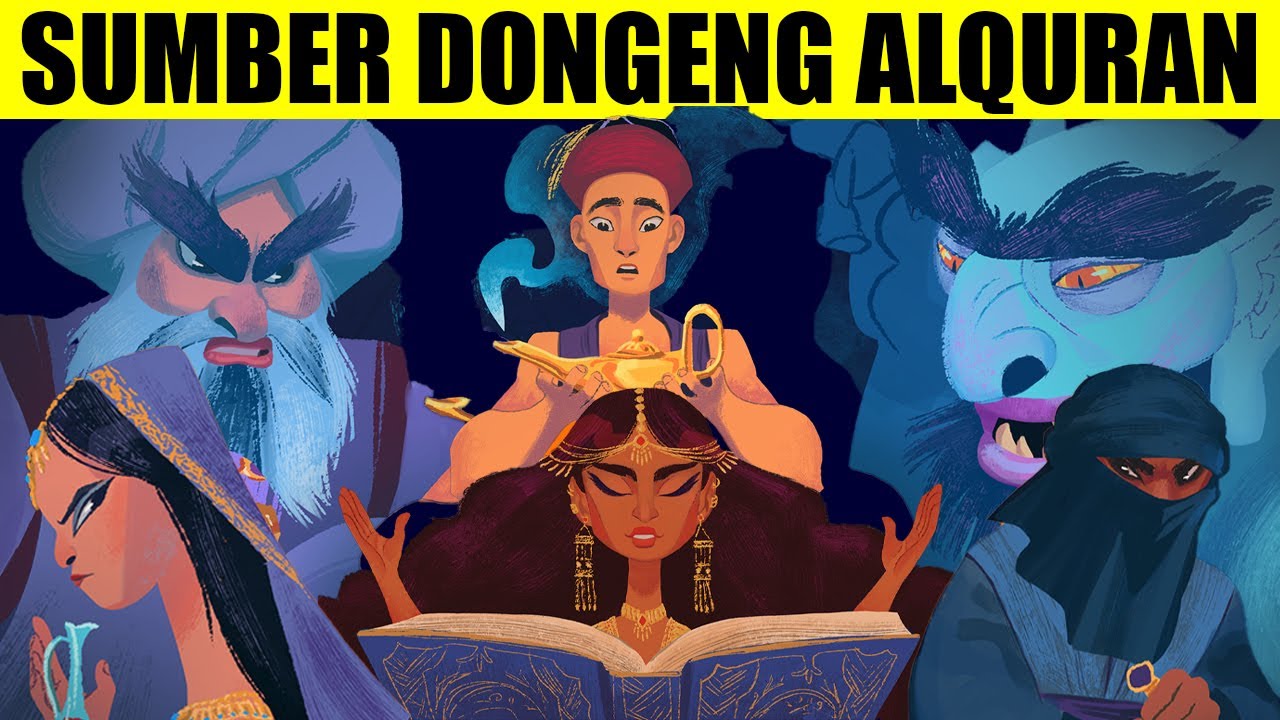 TERBONGKAR❗ SUMBER TOP 10 CERITA DONGENG ALQURAN