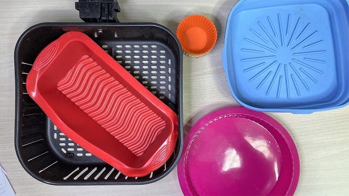 Molde Plato Tapete Silicona Para AirFryer Freidora De Aire - Muy Bacano