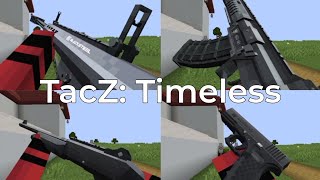 TacZ: Timeless Mod All Guns Review | Minecraft Java