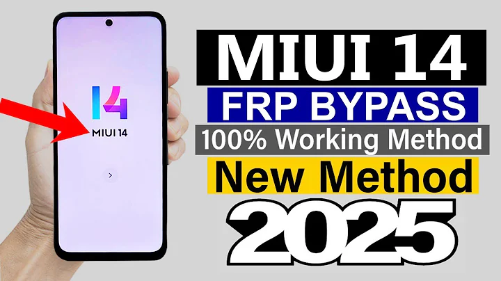 All Xiaomi MIUI 14 :- FRP Bypass | Remove Google Account - 100% Working (Without Pc)