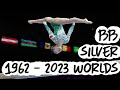 All beam silver medalists  gymnastics world championships 1962  2023