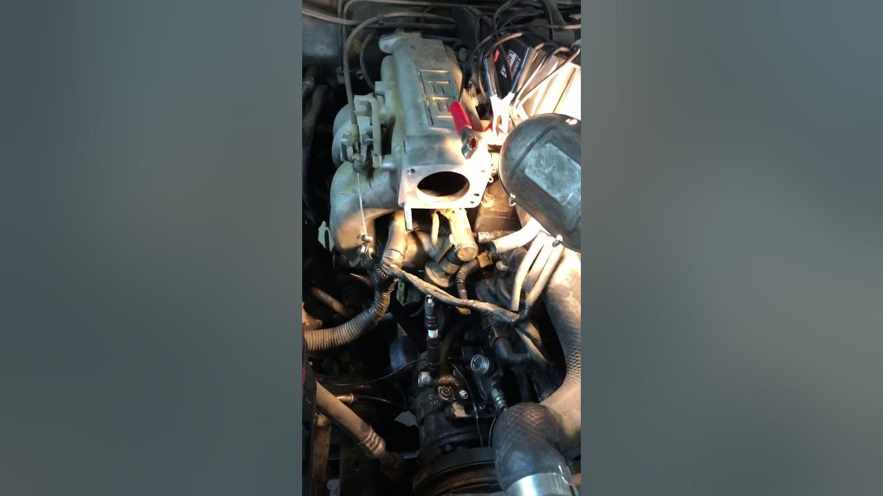 1987 Toyota 4x4 idle air control circuit YouTube