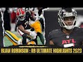 Atlanta falcons rookie bijan robinson ultimate highlights 2023