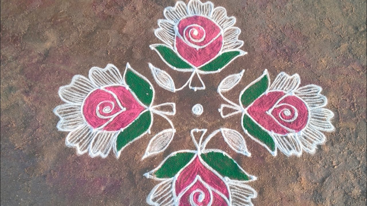 9-3-3straight line kolam🌹Thinam oru kola🌹muggalu#rangoli#vairal#video