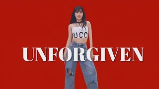Artbeat-Gaeun Le Sserafim Unforgiven Dance Cover Fancam Ver