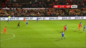 Highlights Netherlands - Andorra 3-0 wc qualification 12-10-2012