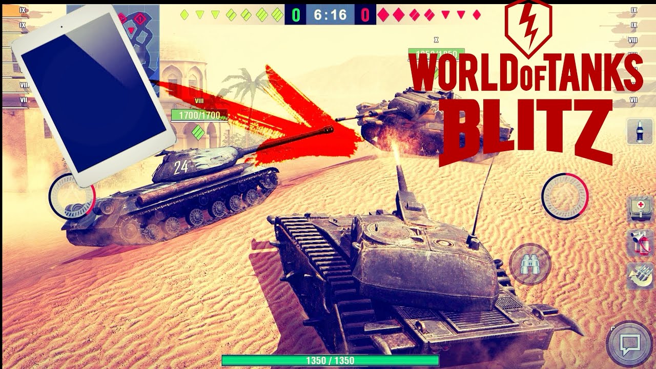 ТЕСТ World of Tanks Blitz НА IPAD MINI 5