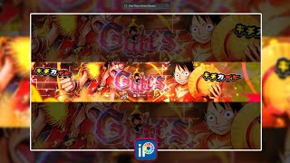 One Piece Anime Banner | Speedart