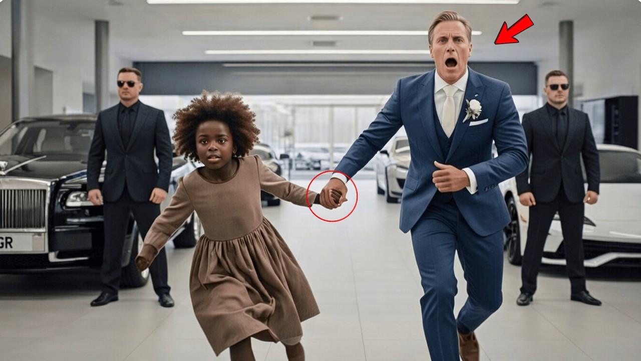 Une fillette pauvre tire le milliardaire loin de son cortège… cinq secondes plus tard, tout change