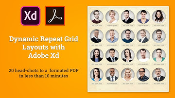 Dynamic Repeat Grids with Adobe Xd