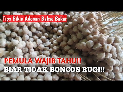 Resep Bakso Bakar