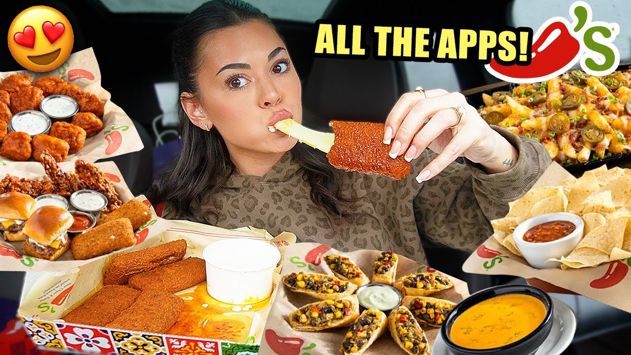 Trying ALL of Chili’s Appetizers 🌶️🔥