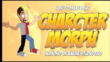 How to morph your character mid animation in Anime Studio Pro or MOHO 12