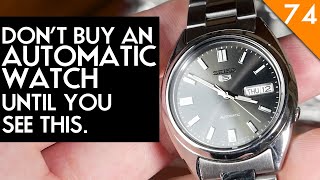 5 things you need to know before you buy your first automatic watch. screenshot 2