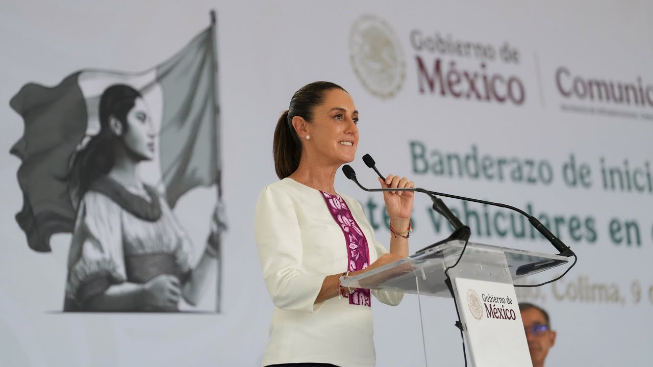 Inicio de obra de puentes vehiculares. Manzanillo, Colima