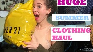 HUGE SUMMER HAUL forever 21, Victoria secret\& more|| MissMaddi