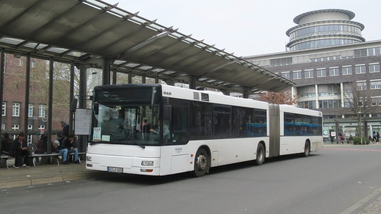 [Sound] Bus MAN NG 313 | WES-F 820 | Omnibusbetrieb Faltraco GmbH, Wesel
