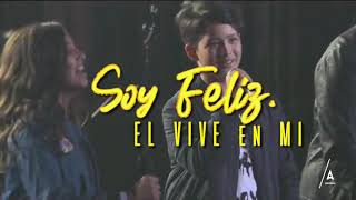 Video thumbnail of "SOY FELIZ MIEL SAN MARCOS LETRA"