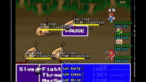FFV LUA script - Part 2 - Battles