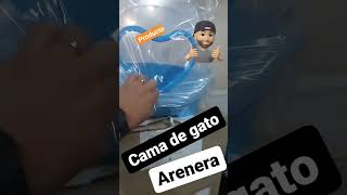 Producto para gatos doble funci贸n cama y arenera #petshop #colombia #ventasonline