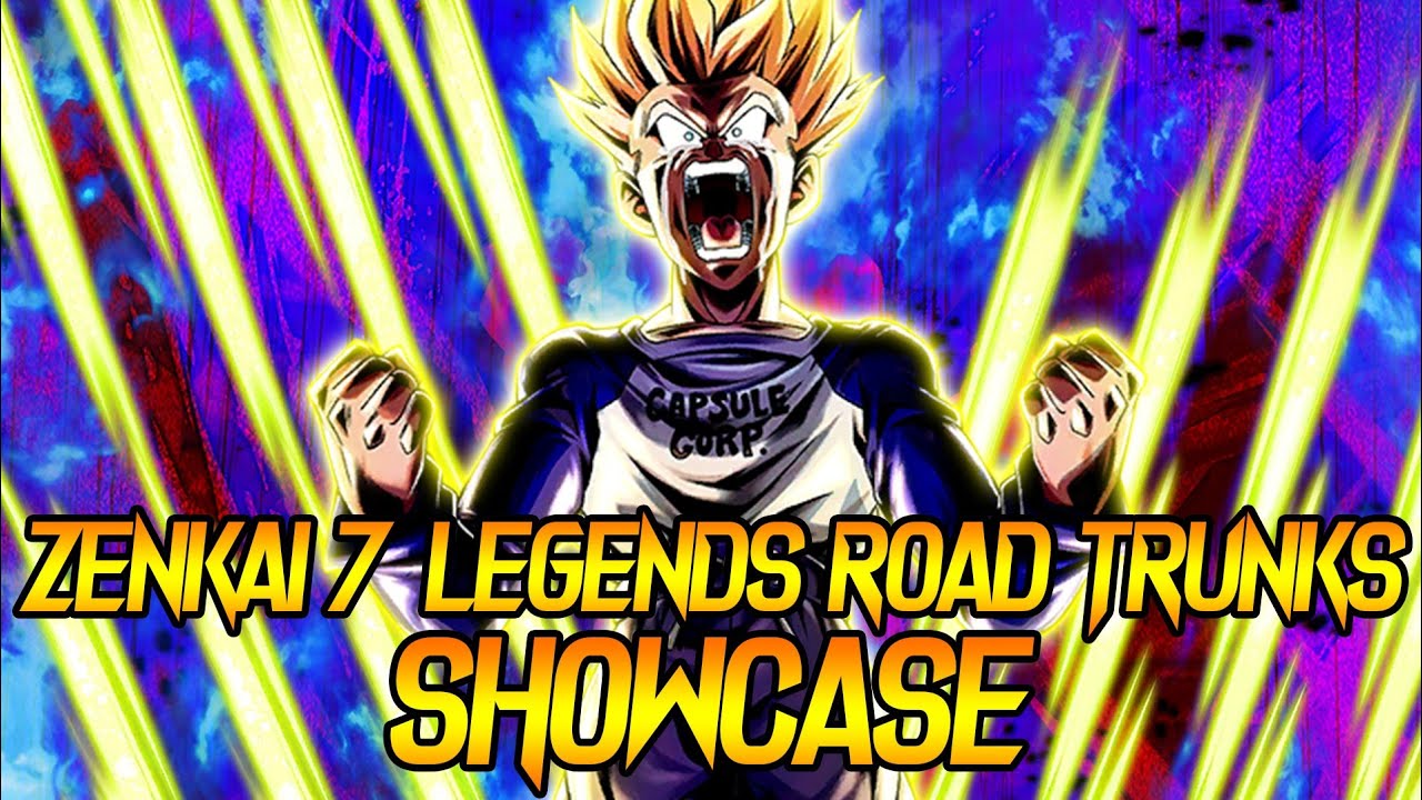 Showcase Of Zenkai 7 1400% Legends Road Trunks || PvP Rating Matches || Dragonball Legends ||