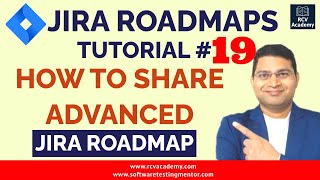 Jira Roadmaps Tutorial #19 - How to Share Advanced Jira Roadmaps