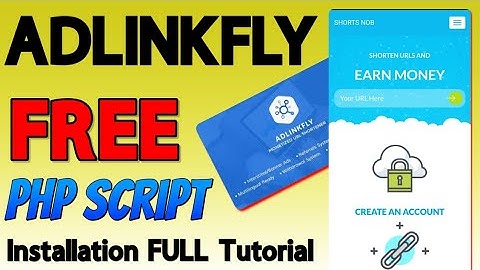 ADLINKFLY SCRIPT INSTALLATION TUTORIAL || How To Create URL Shortener Website ✅ Part 2