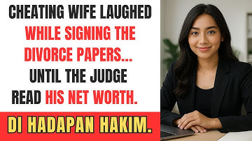 Istri Selingkuh Tertawa Saat Menandatangani Surat Cerai… Sampai Hakim Membaca Kekayaan Bersihnya