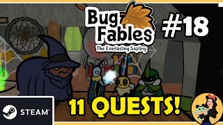 WE COMPLETE 11 QUESTS (CHAPTER 6 QUESTS) - Bug Fables; the Everlasting Sapling Gameplay - Part 18