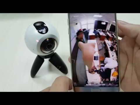 Samsung Gear 360 全景相機與三星手機連線（示範手機：Galaxy Note7）介紹！