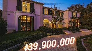INSIDE $40M Refined Beverly Hills Estate | 1000 Laurel Way