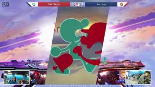 Saturdays are for the Boys February Winners Quarters - SAK|Skylar (Mr. G&W) vs Karoma (Lucas)