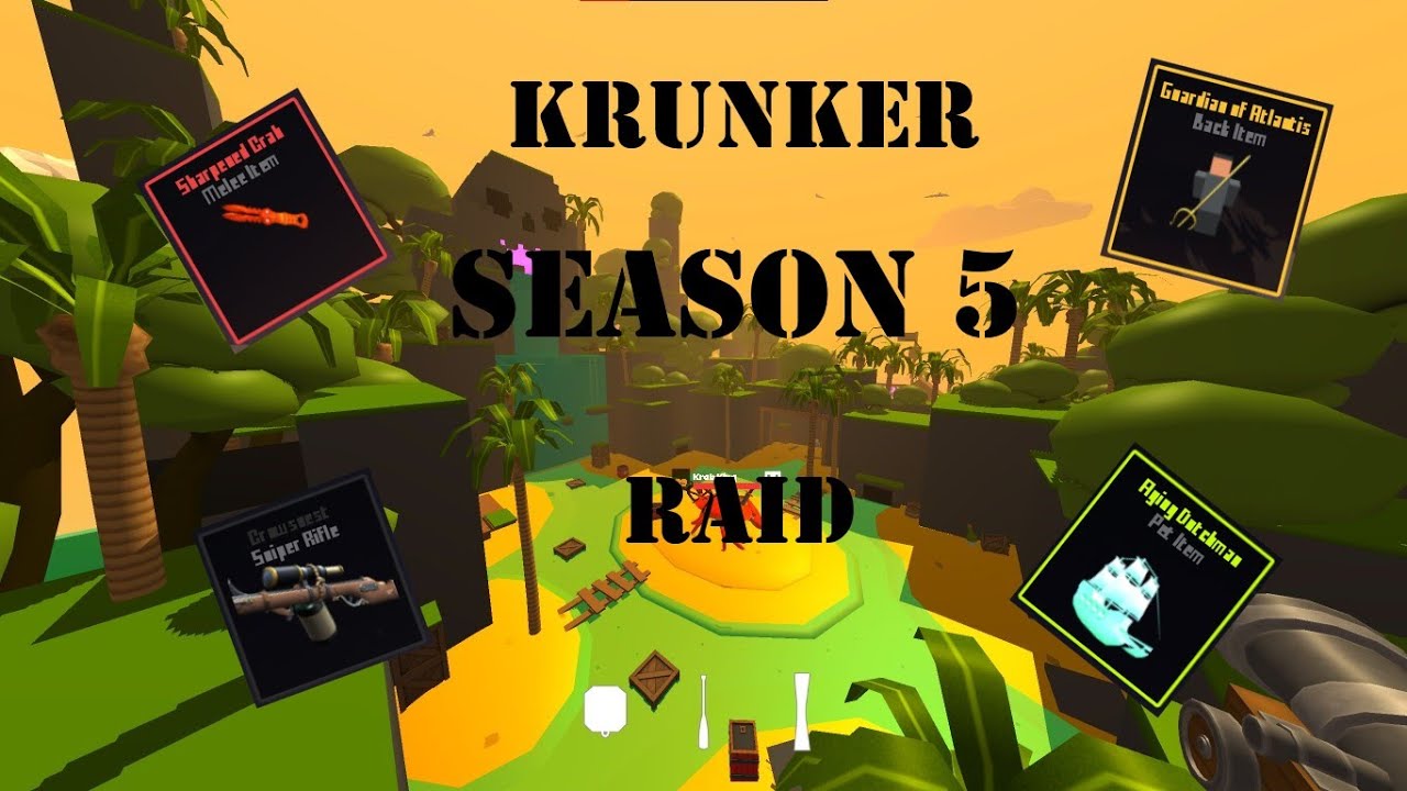 Best way to get Raid items in Krunker.io S5