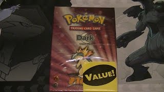 Unboxing Pokemon Neo Destiny Dark Theme Deck
