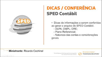 Como gerar SPED ECD domínio?