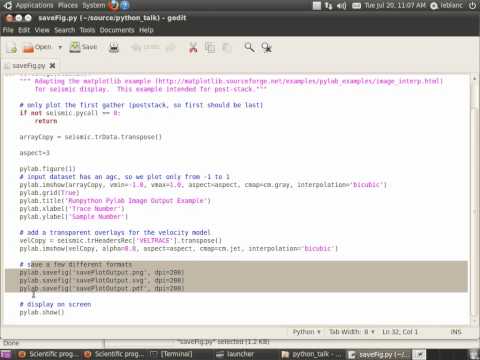 Scientific programming in