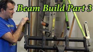 King Pin Narrowed beam build Part 3 (building the shock towers)