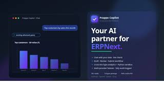 I Built an AI Copilot Inside ERPNext — Chat to Create Invoices, Run Reports & More (Frappe Copilot) Live Customising Erpnext W Ai