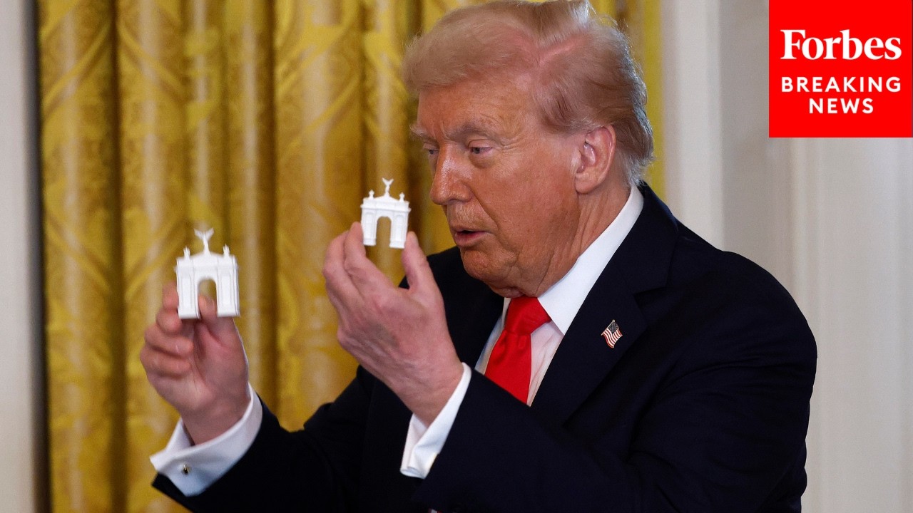 'You Gotta Be Kidding': Trump Reacts To Veterans Group Suing To Stop Independence Arch Construction